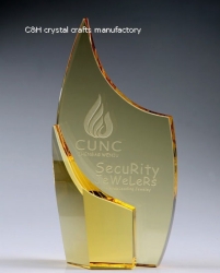 crystal trophy
