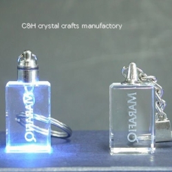 crystal keychain and keyring