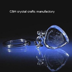 crystal keychain and keyring