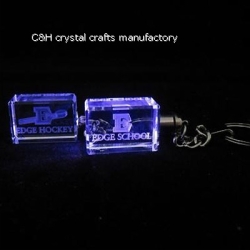 crystal keychain and keyring