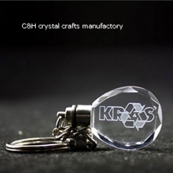 crystal keychain and keyring