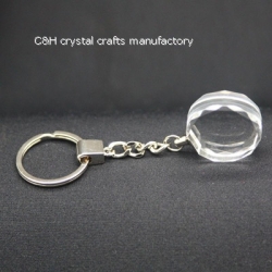 crystal keychain and keyring