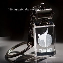 crystal keychain and keyring