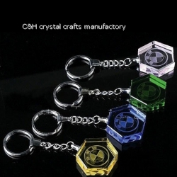 crystal keychain and keyring