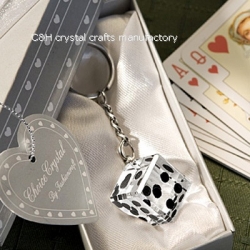 crystal keychain and keyring