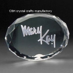 crystal paperweight