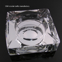 crystal ashtray