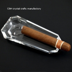 crystal ashtray