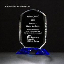 crystal trophy