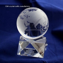 crystal trophy