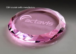 crystal paperweight