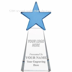 crystal trophy