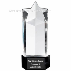 crystal trophy