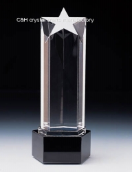 crystal trophy