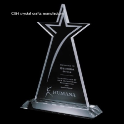 crystal trophy