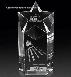 crystal trophy