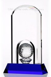 crystal trophy