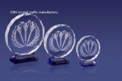 crystal trophy