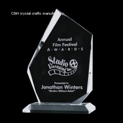 crystal trophy