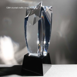 crystal trophy