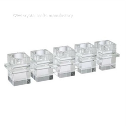 crystal candle holder