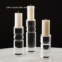 crystal candle holder