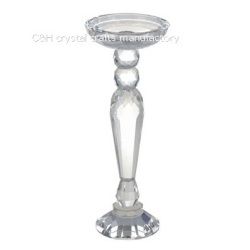 crystal candle holder