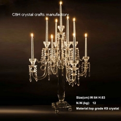 crystal candelabra