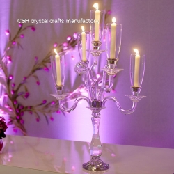 crystal candelabra
