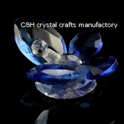 crystal moth figurine
