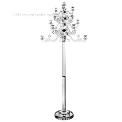 crystal candelabra