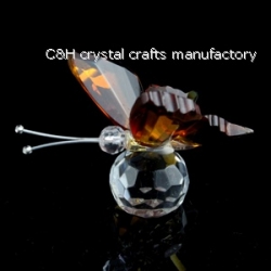 crystal butterfly figurine