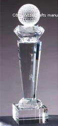 crystal trophy