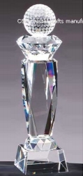 crystal trophy
