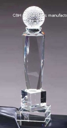 crystal trophy