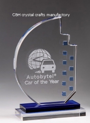 crystal trophy