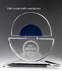 crystal trophy